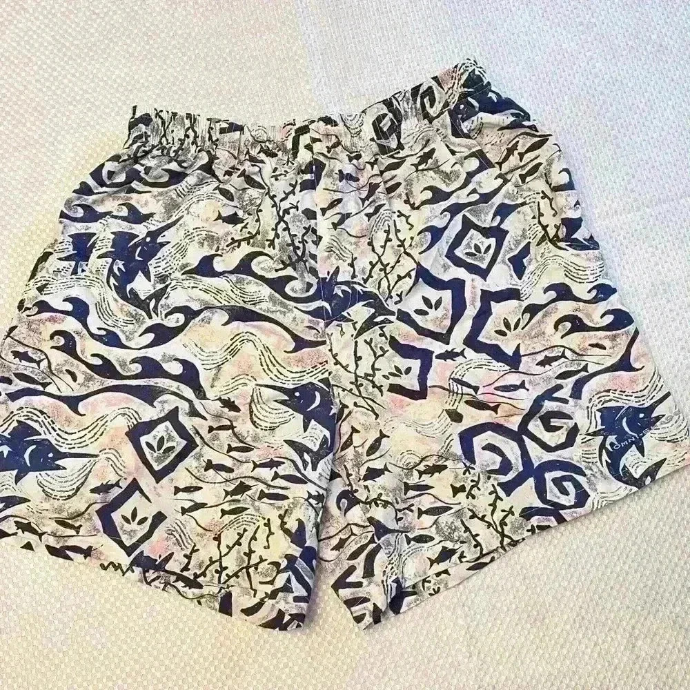 Columbia PFG Shorts Mens Size Medium 4 Pocket Belt Loops Fishing Boating Fun Pat